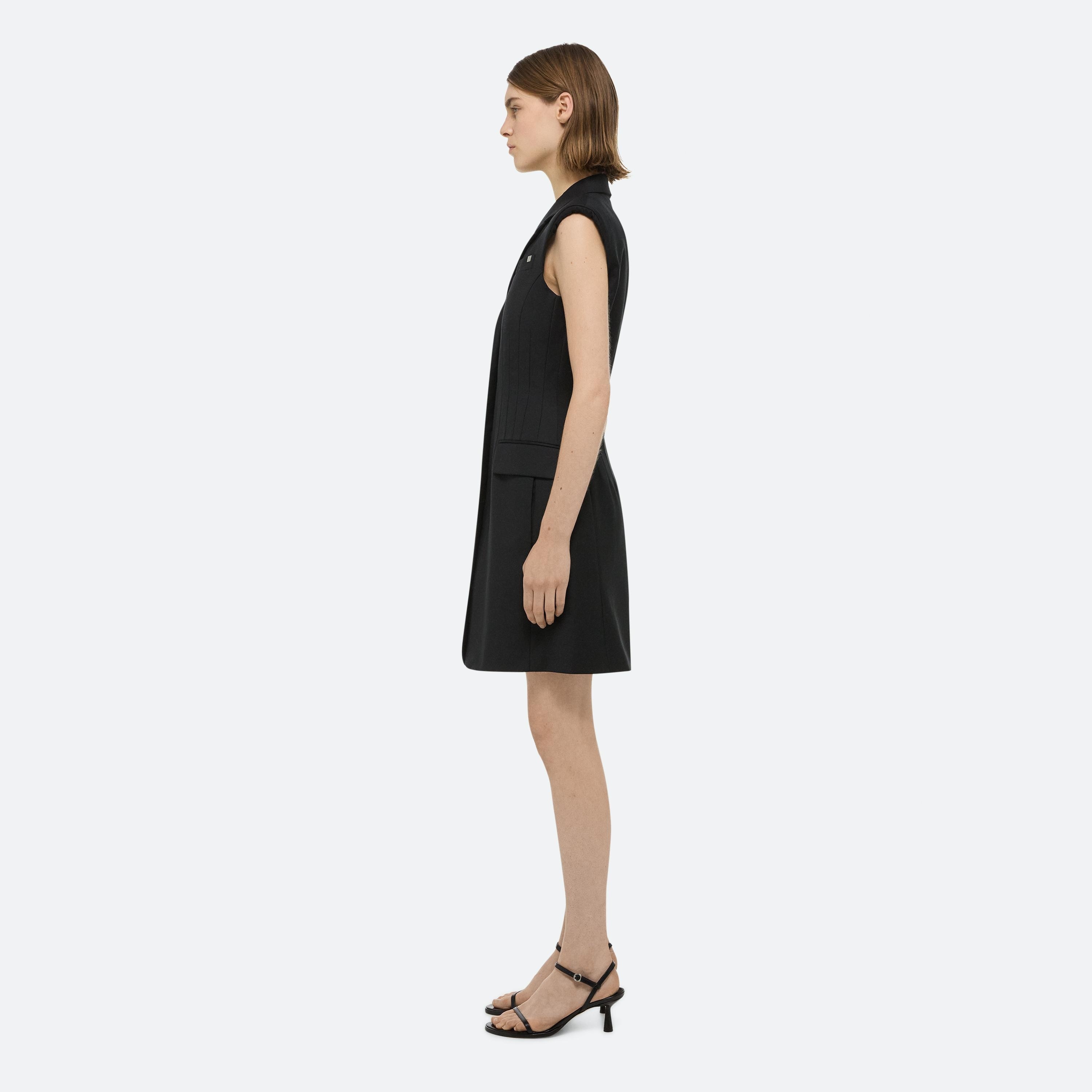 WAISTED BLAZER DRESS - 4