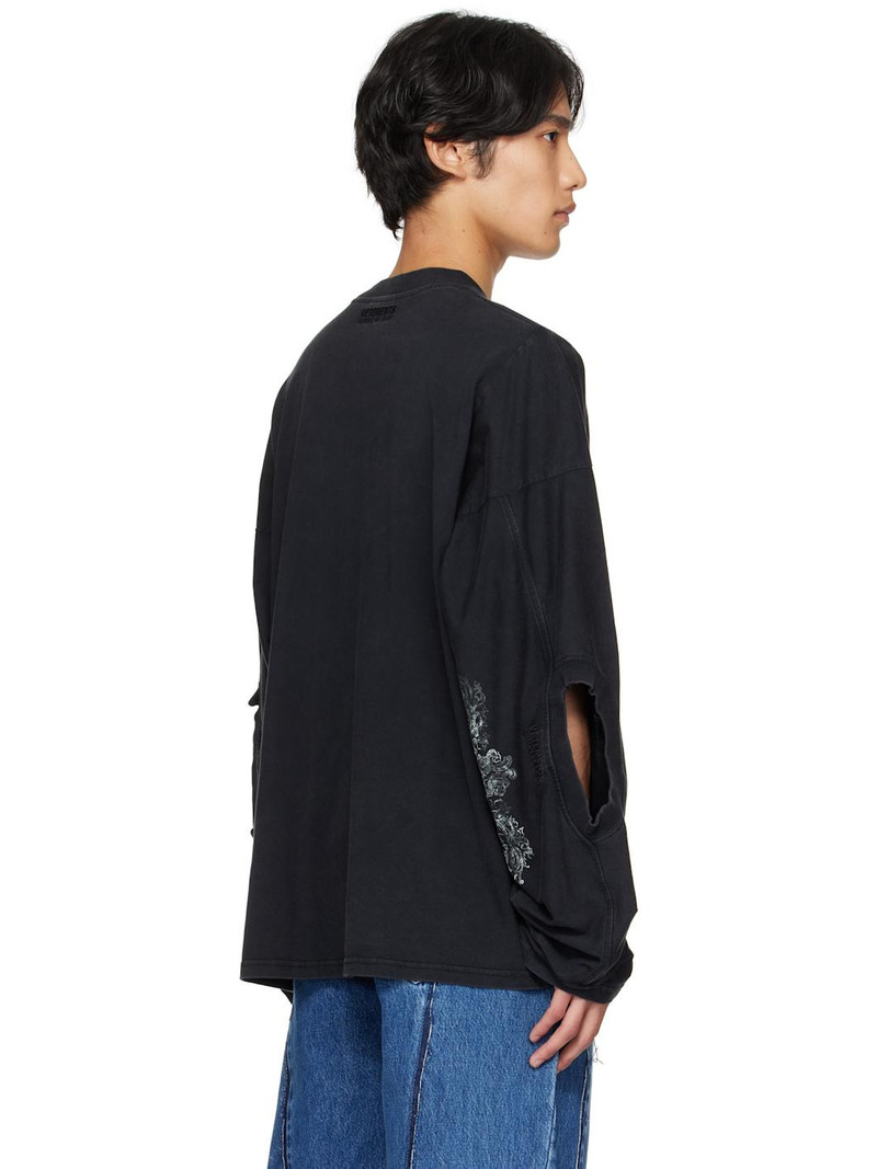 Black Cradle of Filth 'Spirit' Cut-Up Longsleeve T-shirt 3