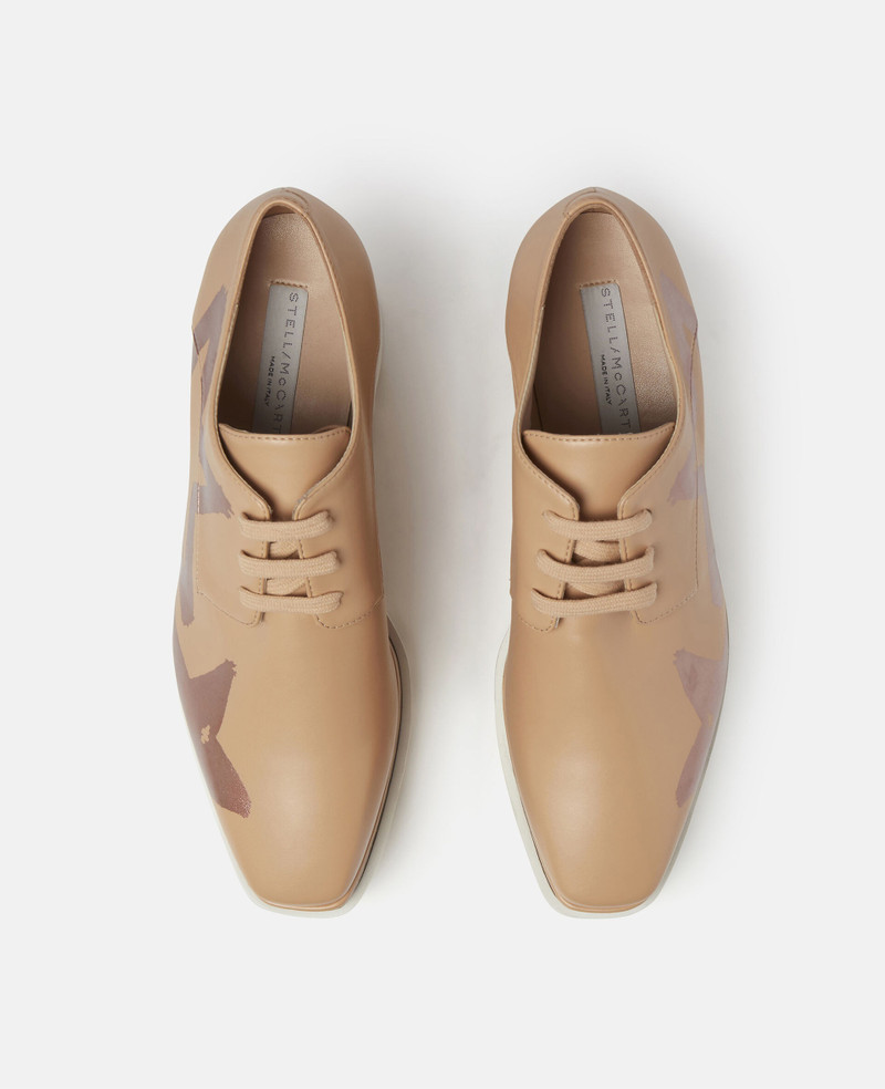 Elyse Painted Star Platform Shoes 4