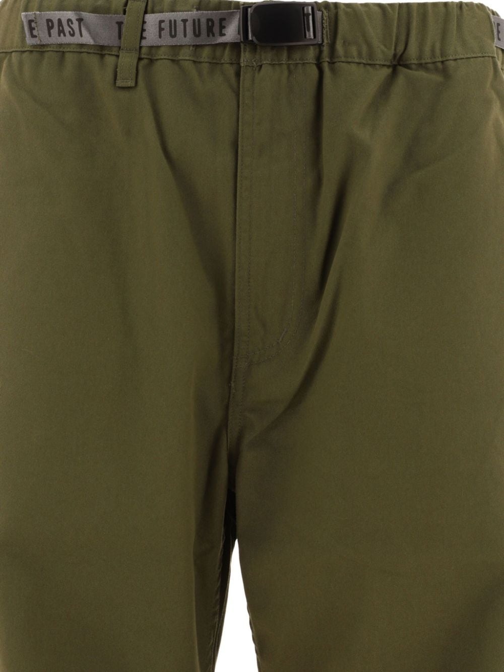 logo patch elasticated trousers - 3