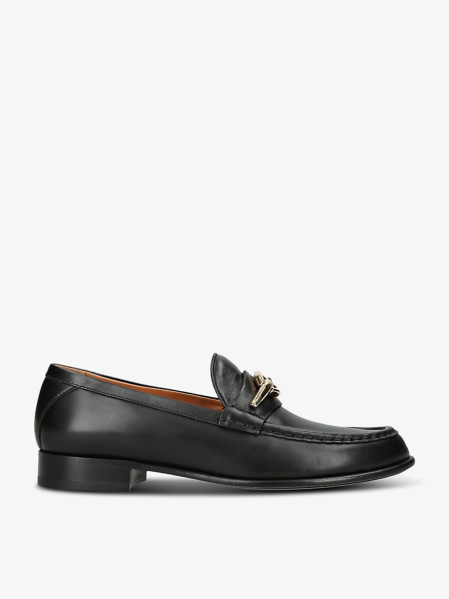 VLOGO Gate leather loafers - 1