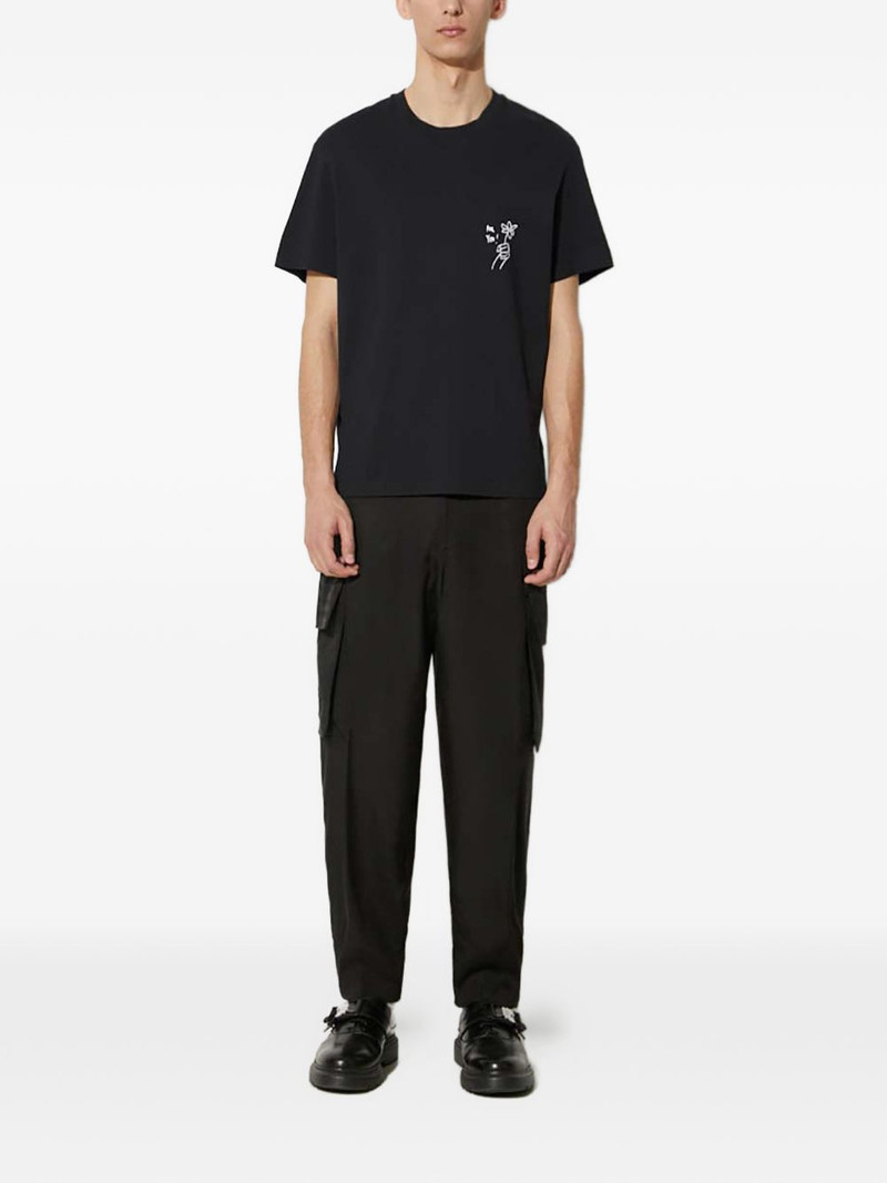 Neil Barrett floral-print T-shirt outlook