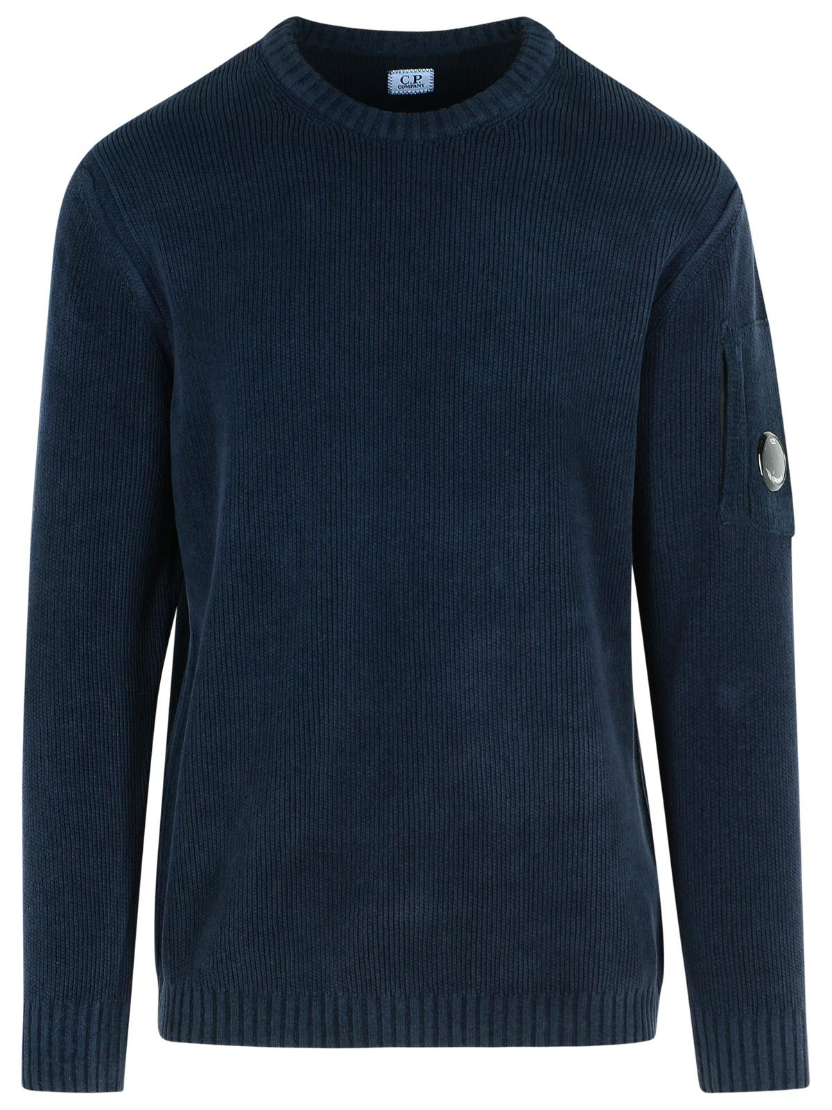C.P. Company Navy Cotton Sweater Men - 1