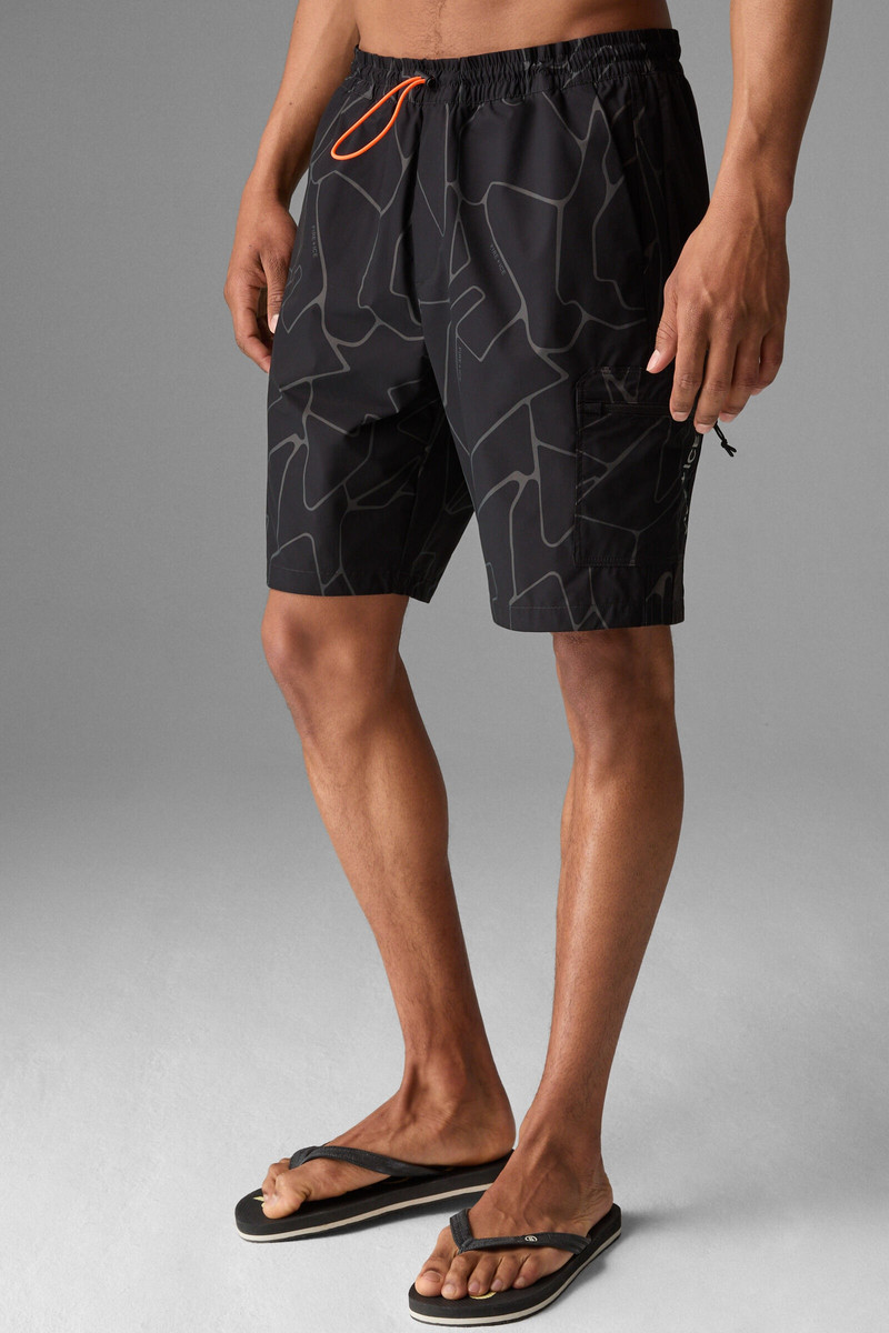 Pavel Functional shorts in Black/Gray 2