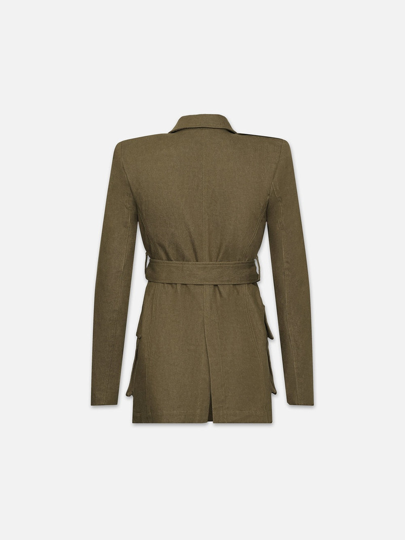 FRAME Safari Jacket in Madeline outlook