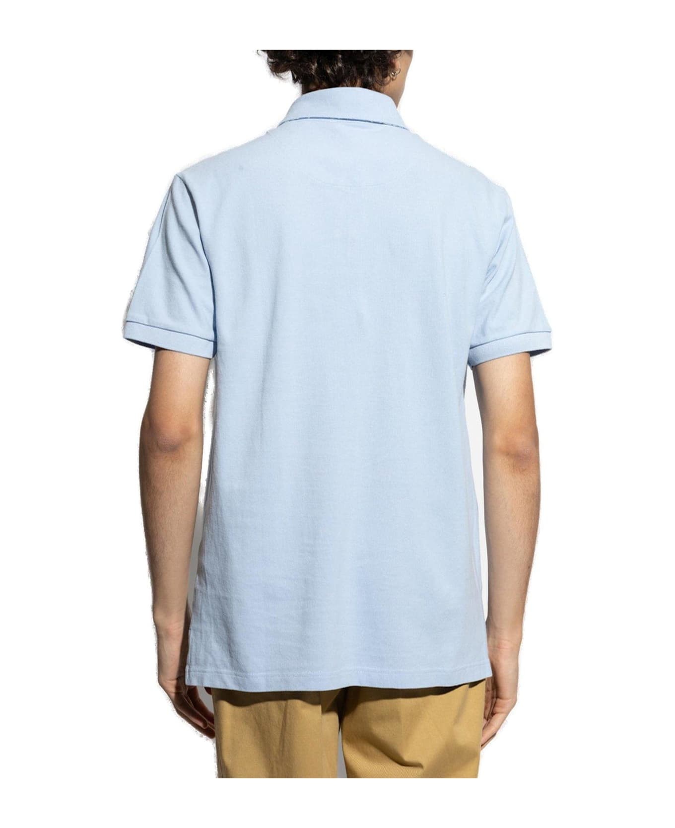 Logo Embroidered Polo Shirt - 3