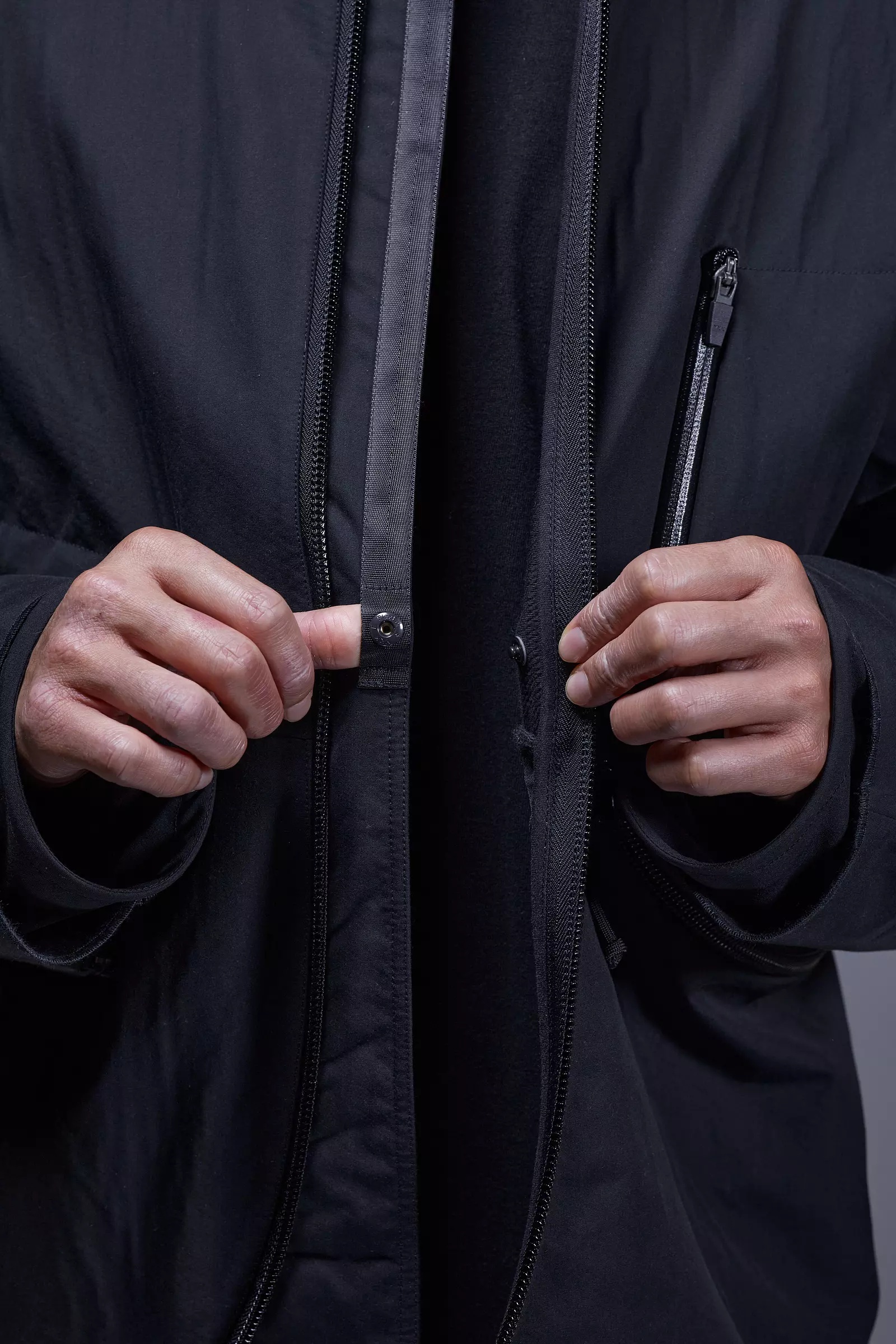 J113-SD Stotz® EtaProof™ Double Layer Weave Jacket Black - 24