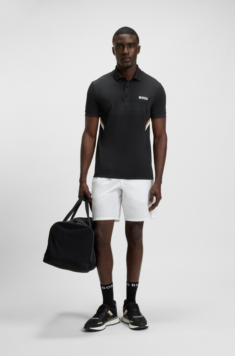 BOSS ACTIVE SLIM-FIT POLO SHIRT WITH MOISTURE MANAGEMENT outlook