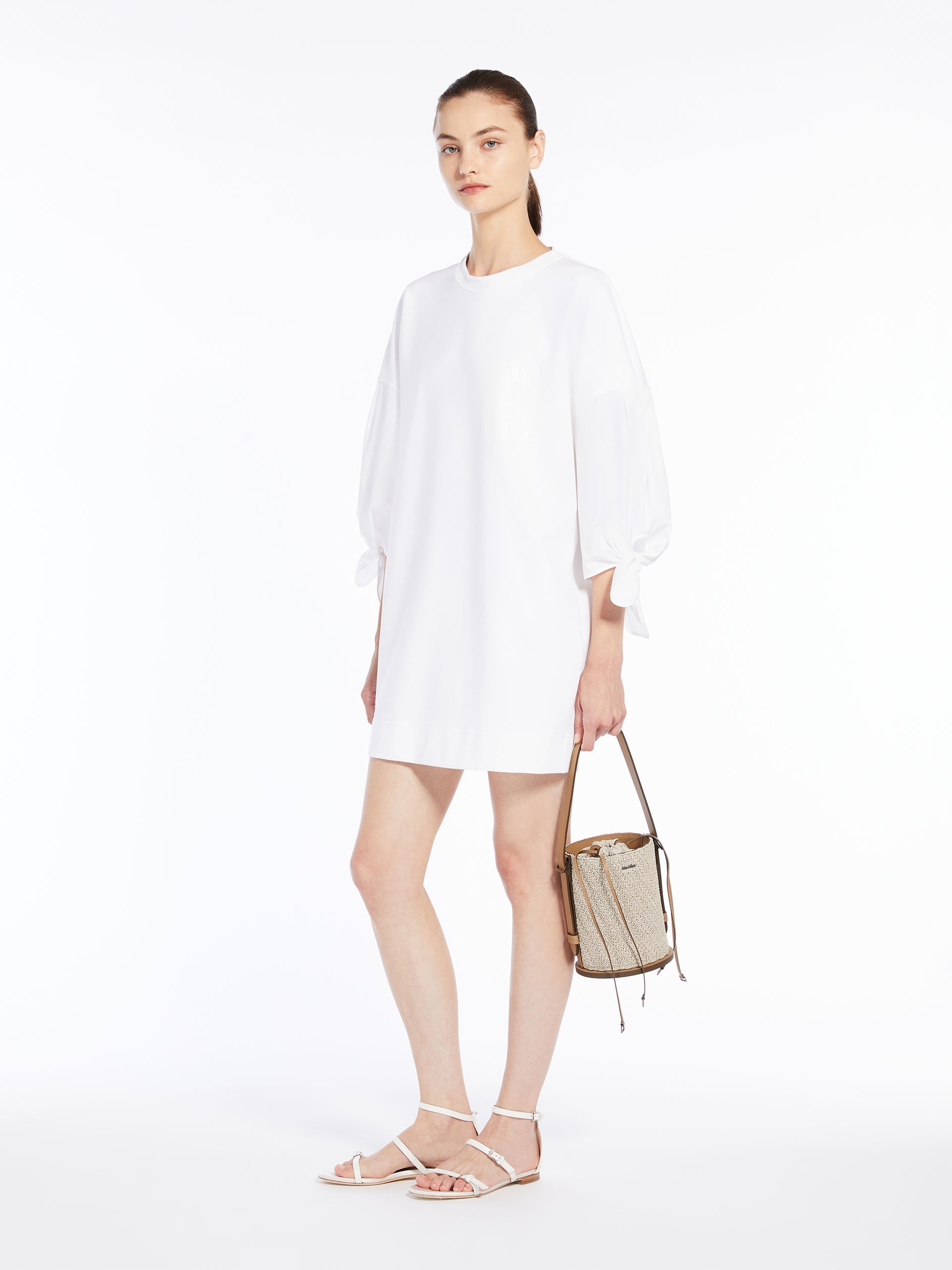 AGORA Poplin t-shirt dress - 2