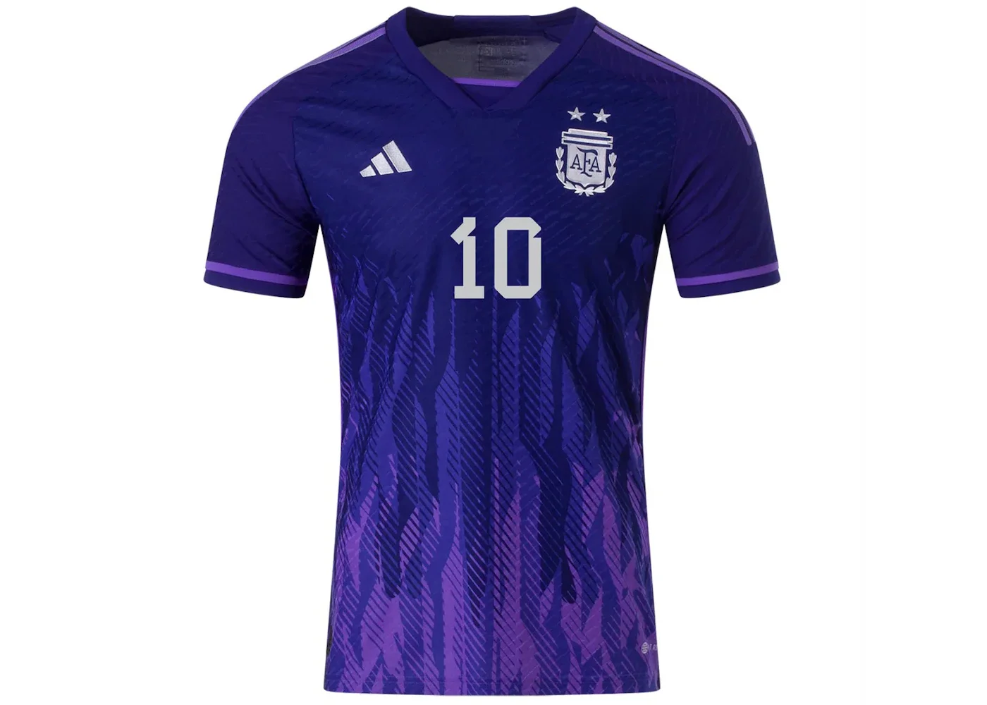 adidas Argentina 2022-23 Messi Away Jersey Legacy Indigo/Purple Rush - 1
