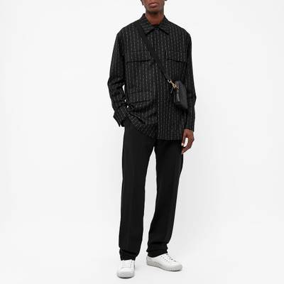 1017 ALYX 9SM 1017 ALYX 9SM Pinstripe Logo Officer Jacket outlook