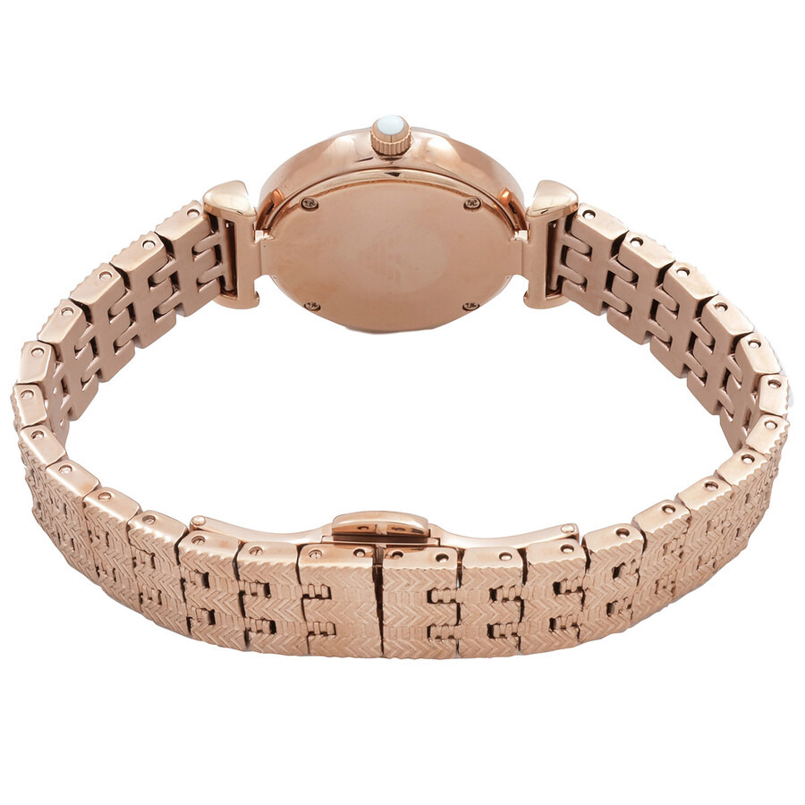 Armani Gianna T-bar Quartz Rose Gold Dial Ladies Watch AR11342 - 3