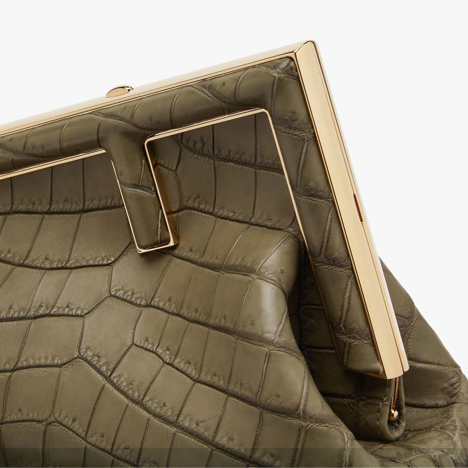 Green crocodile bag - 5