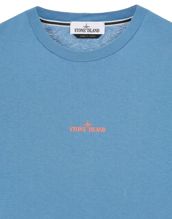 2NS94 30/1 COTTON JERSEY 'TRICROMIA THREE' PRINT_GARMENT DYED PASTEL BLUE - 3