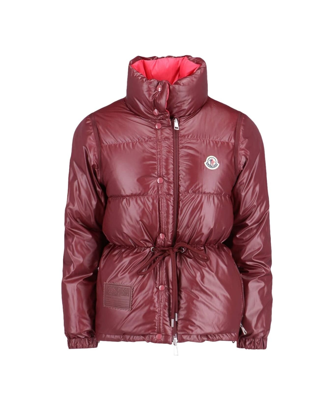 'verone 1' Reversible Crop Down Jacket - 3
