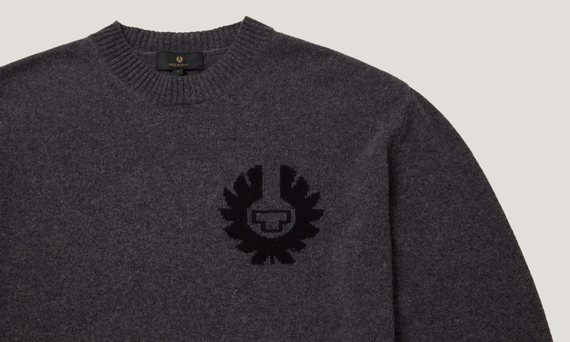 Belstaff COMPETITION CREWNECK JUMPER outlook