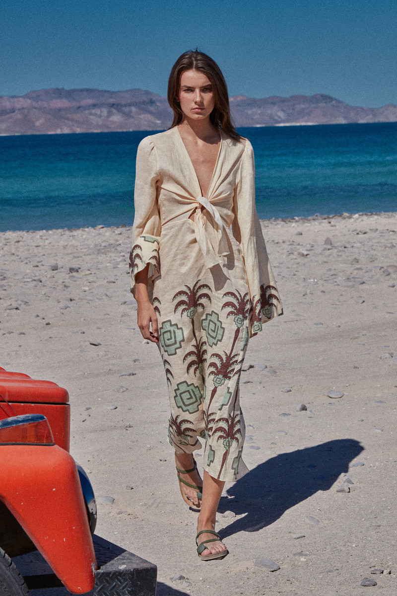 Johanna Ortiz Sailing Flags Dress outlook