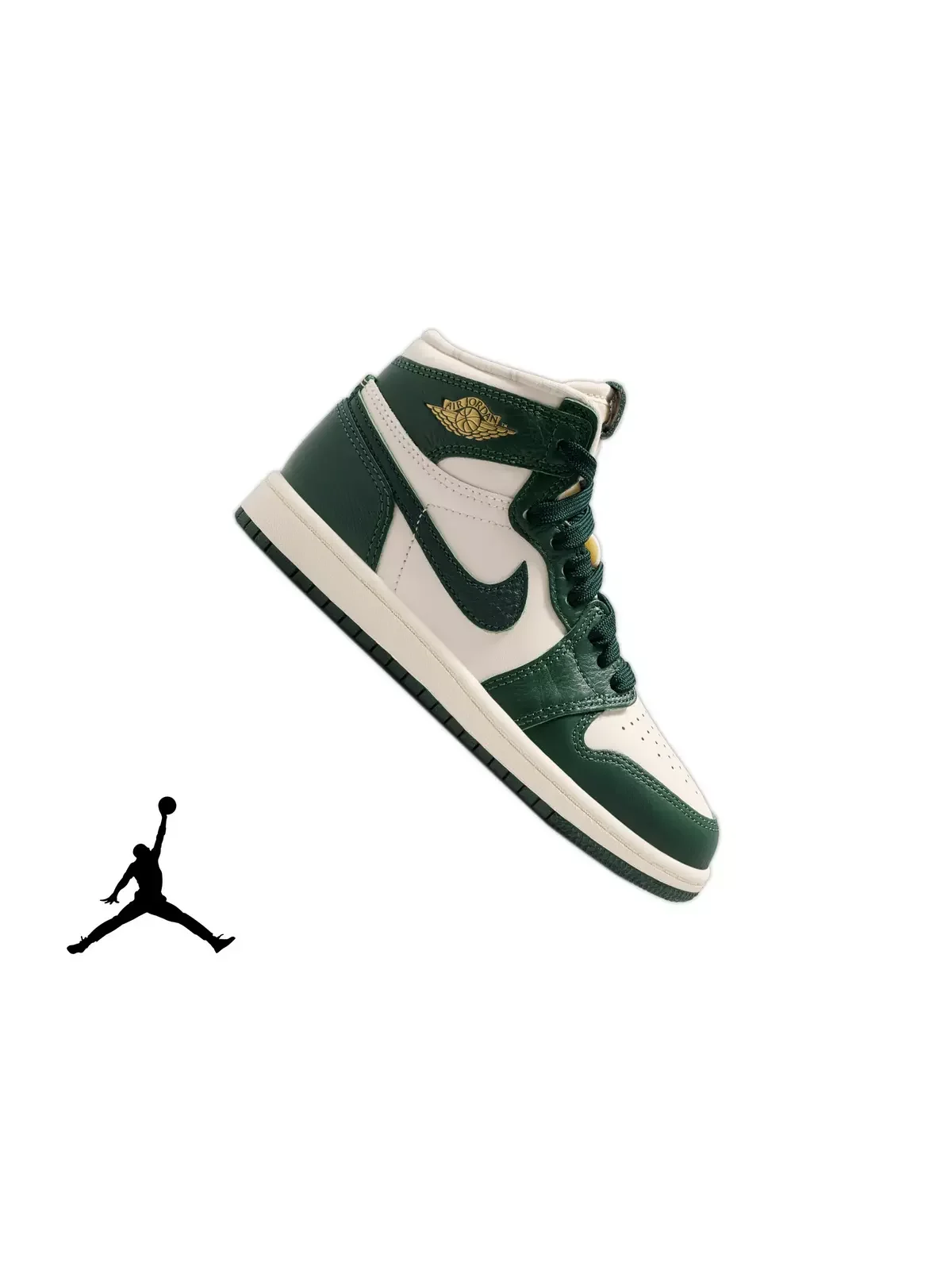 1 Retro High OG "Fir" Preschool Girl's Shoe - 1