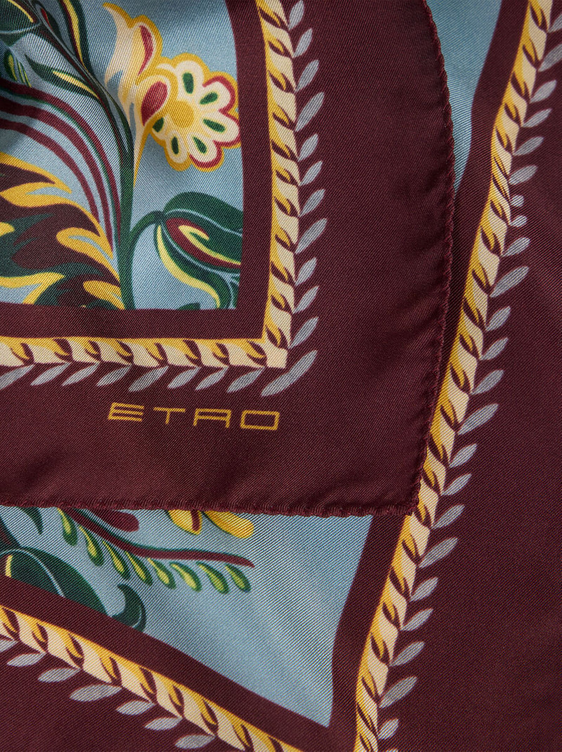 Etro PRINTED SILK SCARF outlook
