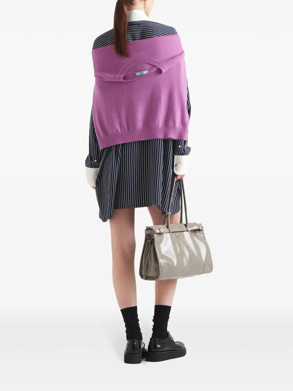 Chemise rayée oversize - 3