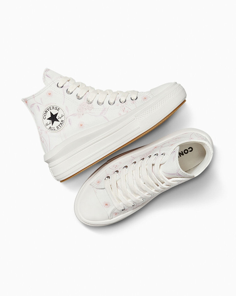 Chuck Taylor All Star Move Platform Flowers 5