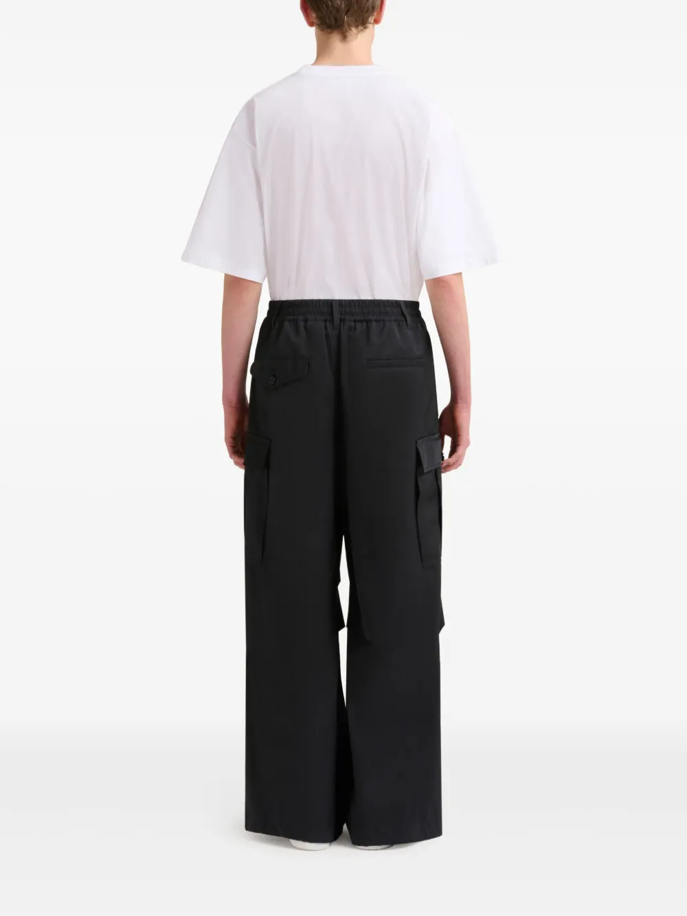 MARNI - Men Water-Repellent Taffeta Cargo Pants - 3