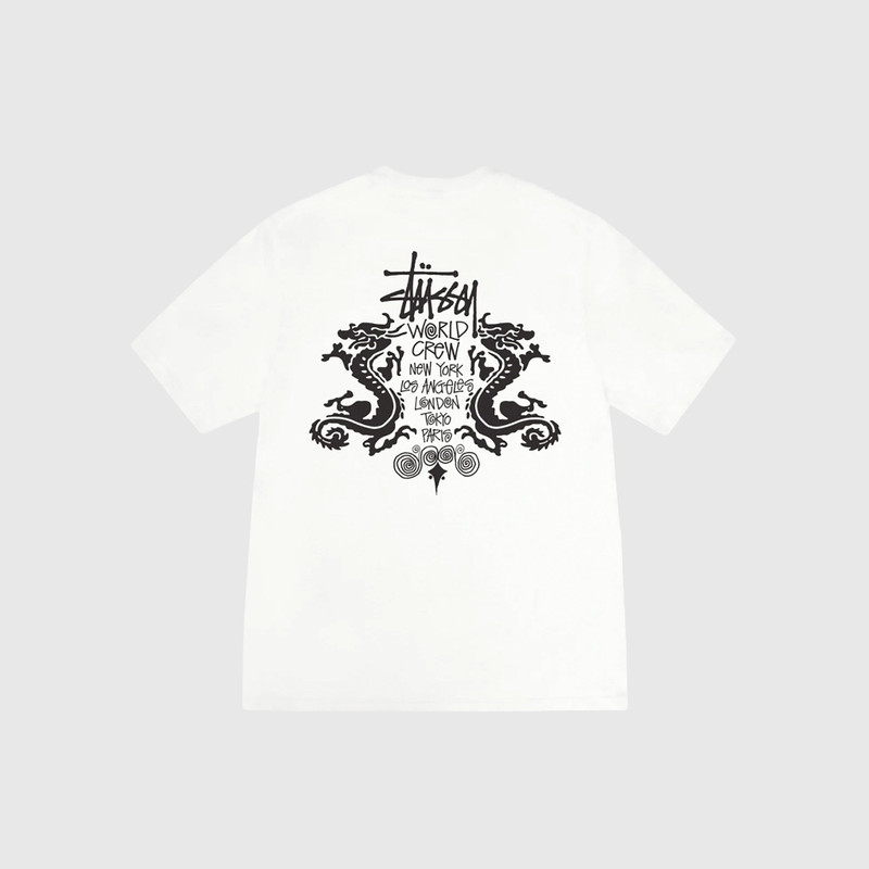 Stüssy DOUBLE DRAGON PIG. DYED S/S T-SHIRT outlook