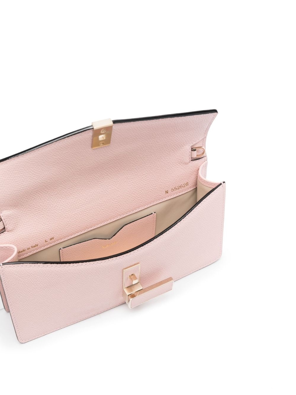grained-leather shoulder bag - 5