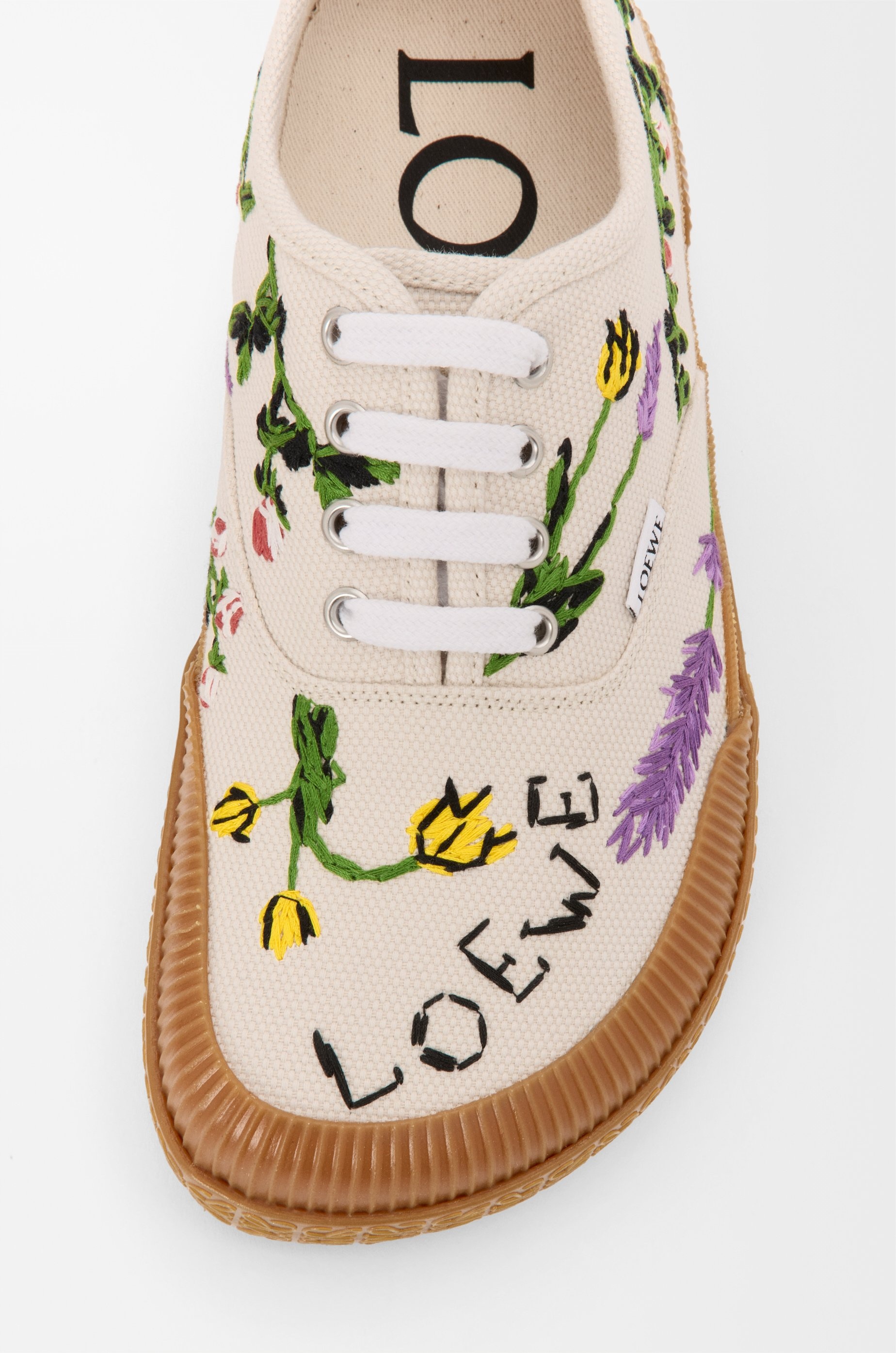 Terra Vulca sneaker in embroidered canvas - 5