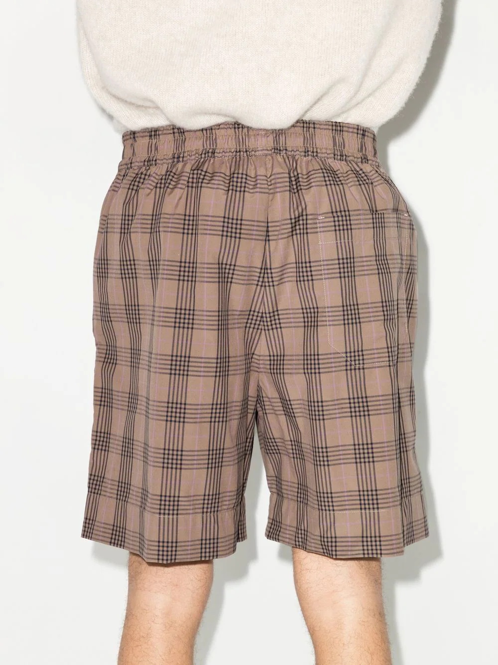 Kite check-print shorts - 3