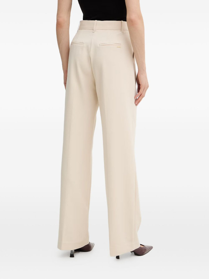pressed-crease tailored trousers 3
