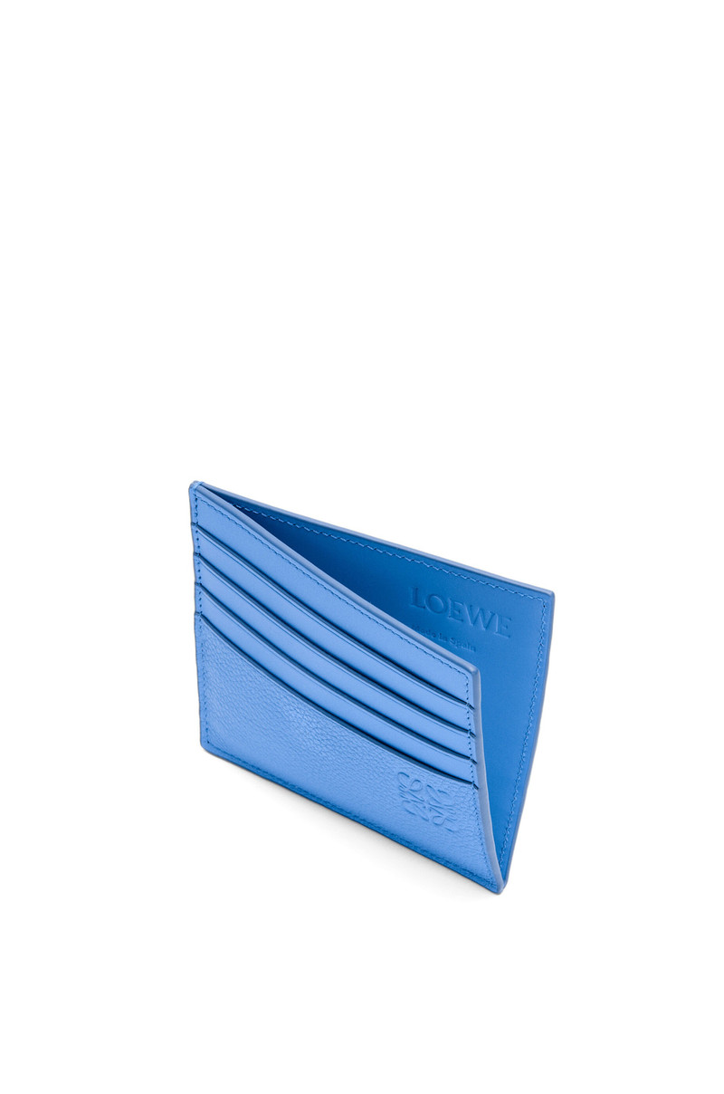 Loewe Open plain cardholder in soft grained calfskin outlook
