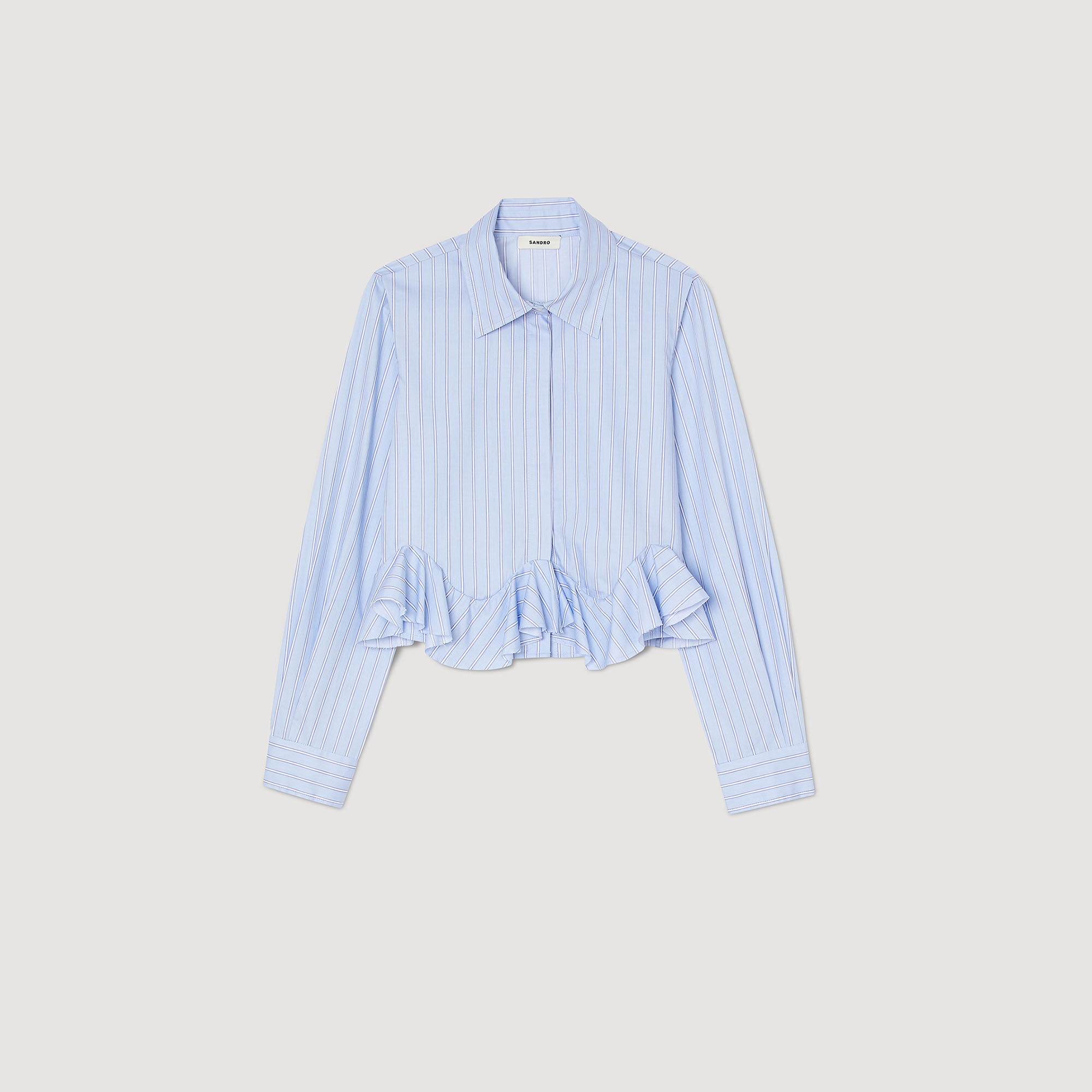 STRIPY POPLIN SHIRT - 1