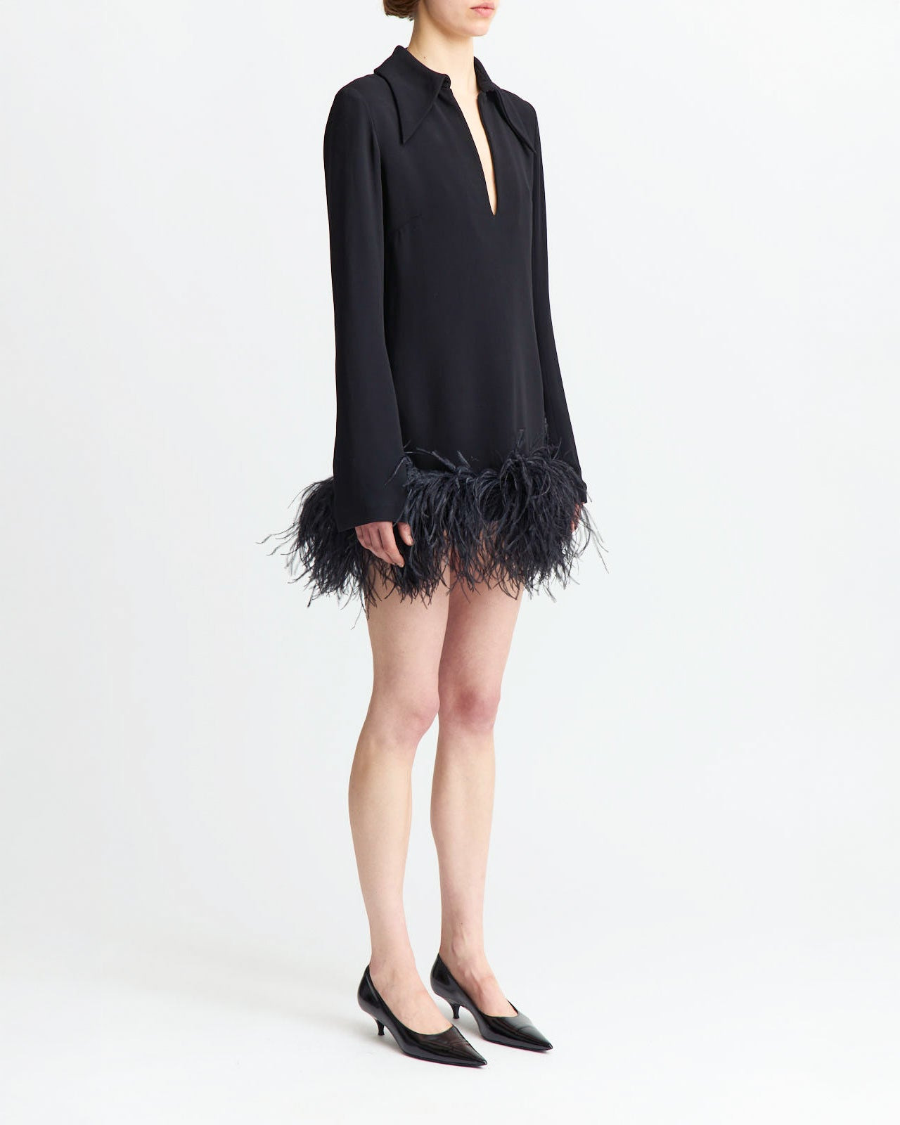 MICHELE MINI DRESS IN CREPE - 3