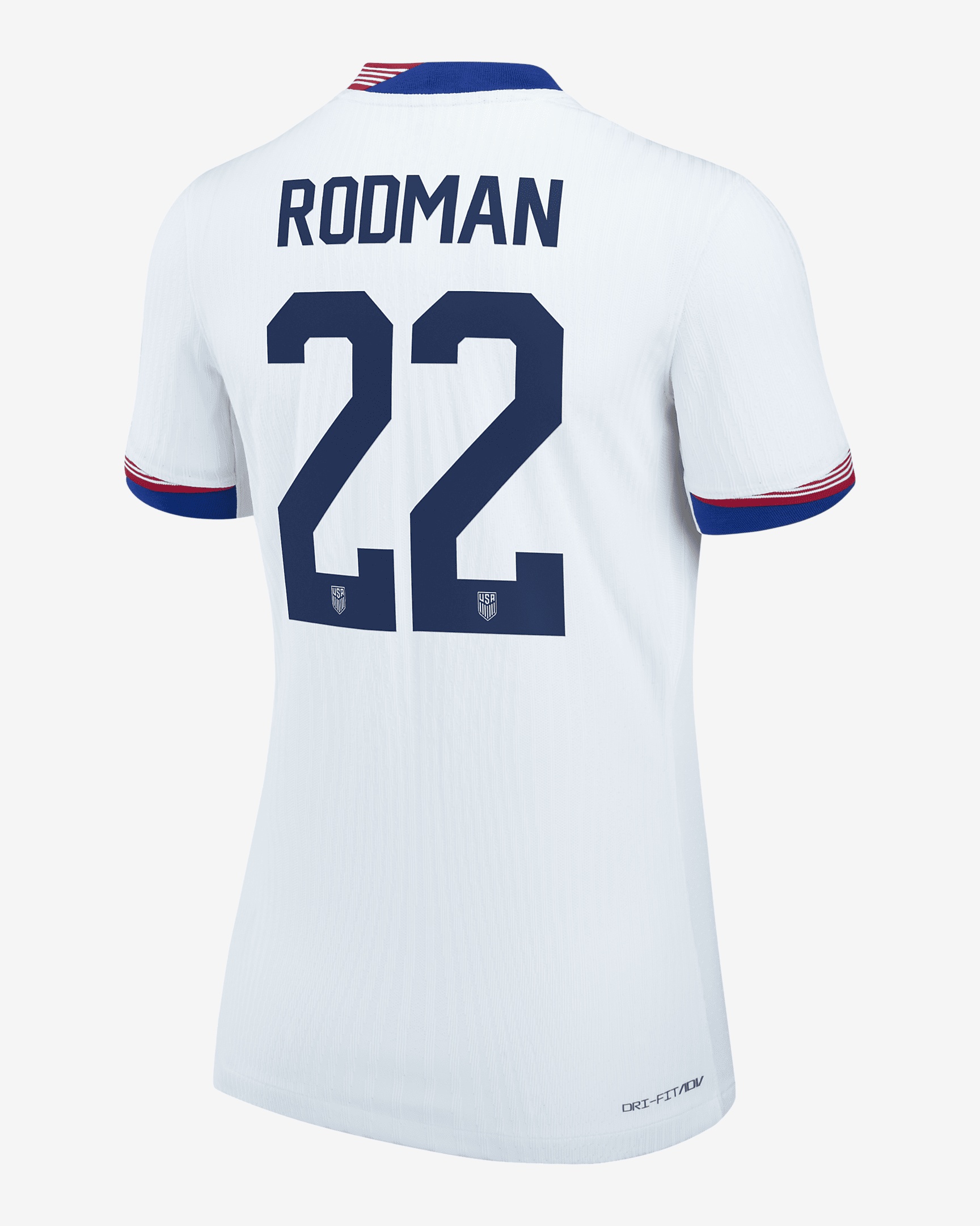 Nike Trinity Rodman USWNT 2024 Match Away Nike Women's Dri-FIT ADV ...