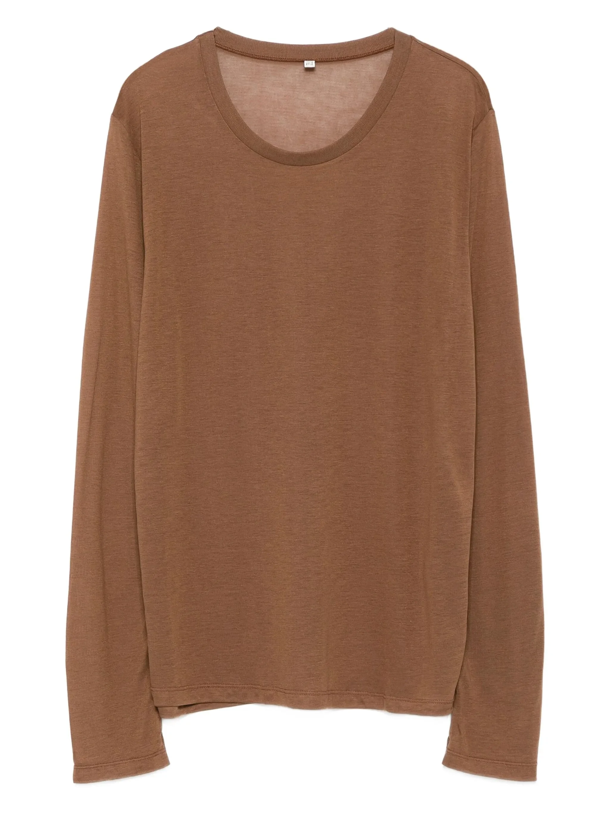 Baserange Round-neck Long-sleeve Top - 1
