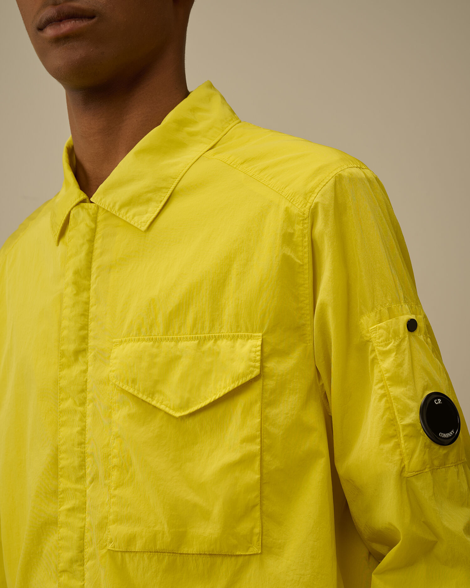 Chrome-R Lens Zipped Overshirt - 5