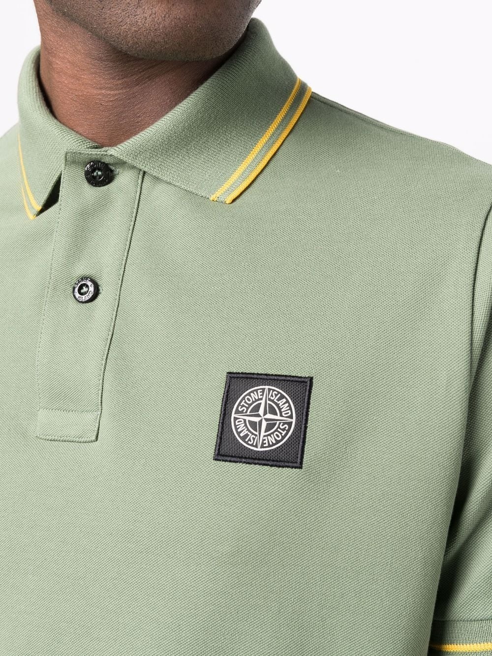 Compass patch polo shirt - 5