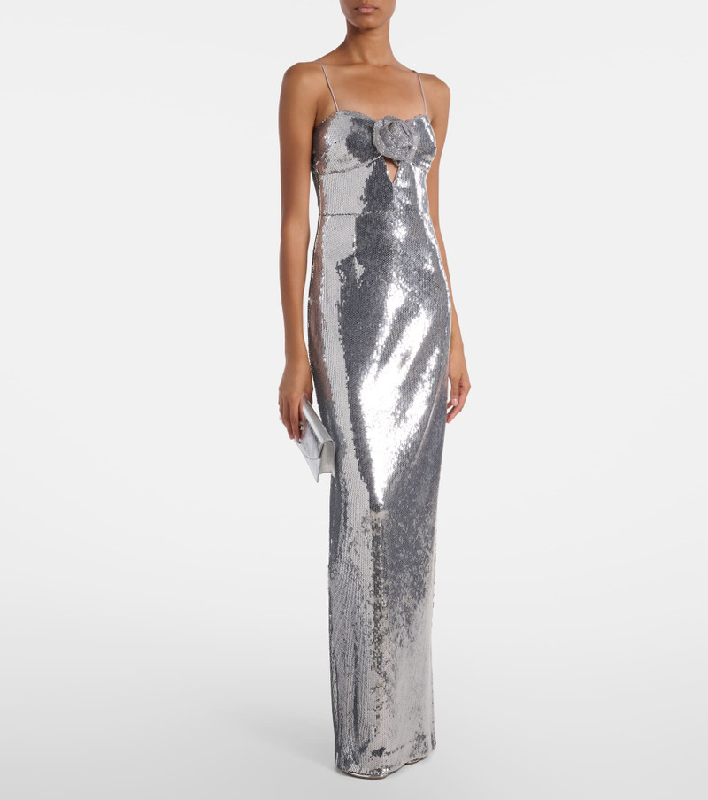 REBECCA VALLANCE Sequined gown outlook