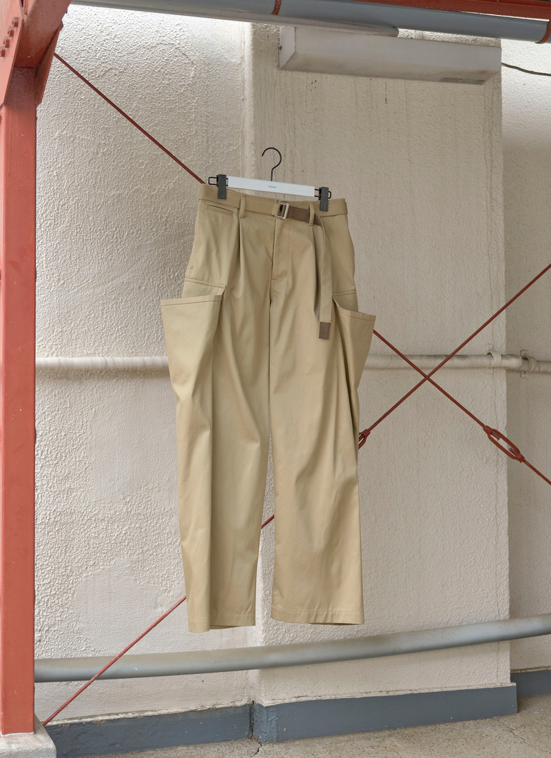 Cotton Chino Pants 1