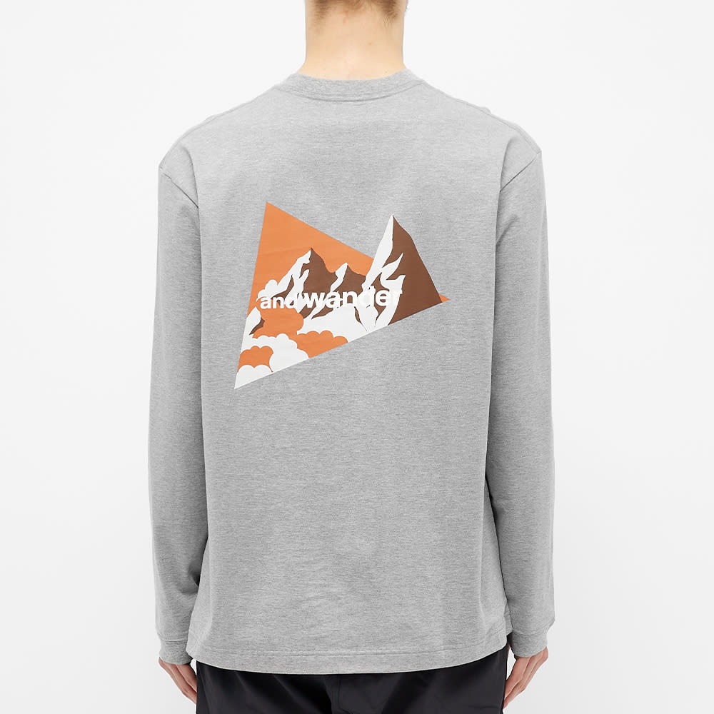 And Wander Long Sleeve Knife Ridge Tee - 5