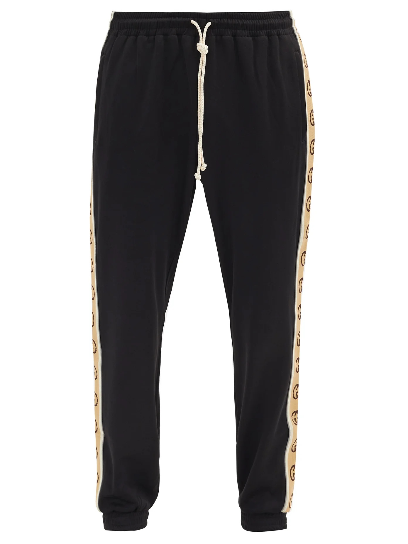 GG side-stripe jersey track pants - 1