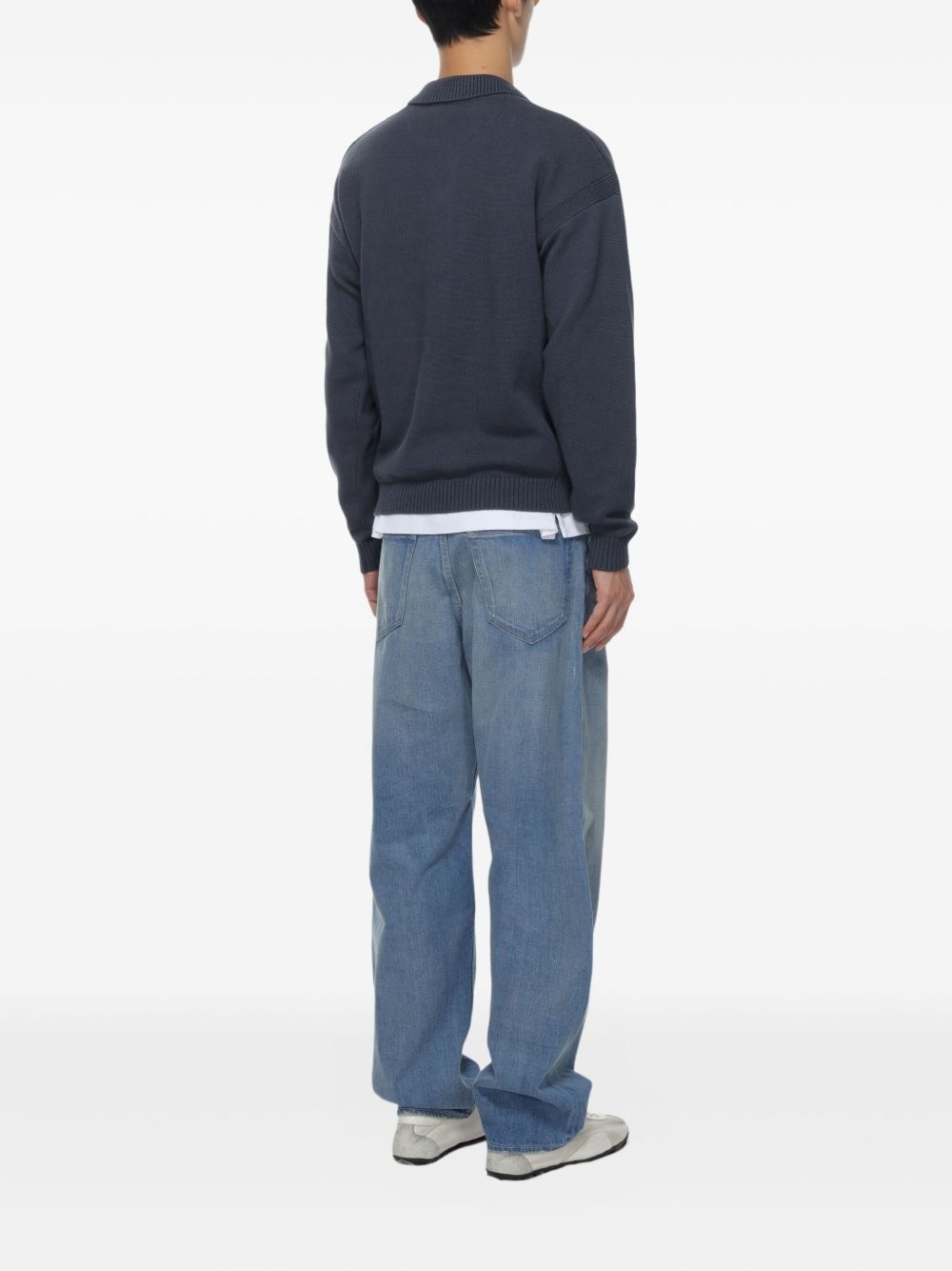 Fox Head polo sweater - 4