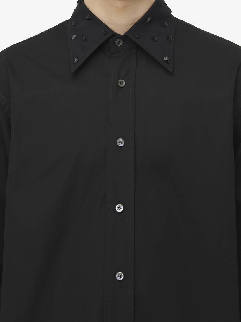 Cosmic Stone Embroidery Shirt - 6
