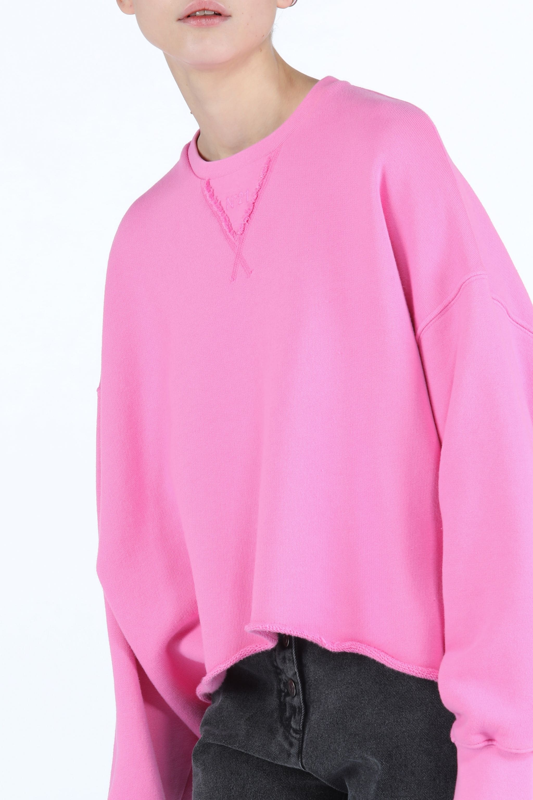 LOGO-EMBROIDERED COTTON SWEATSHIRT - 5