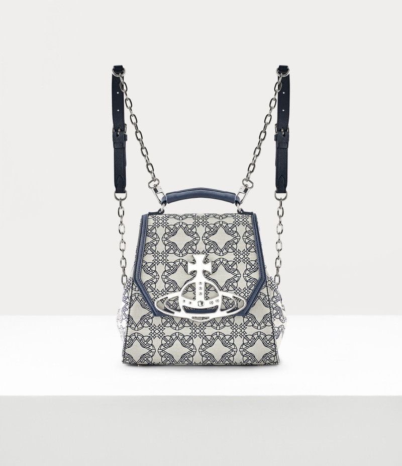 GRACE BACKPACK WITH CHAIN STRAP 1