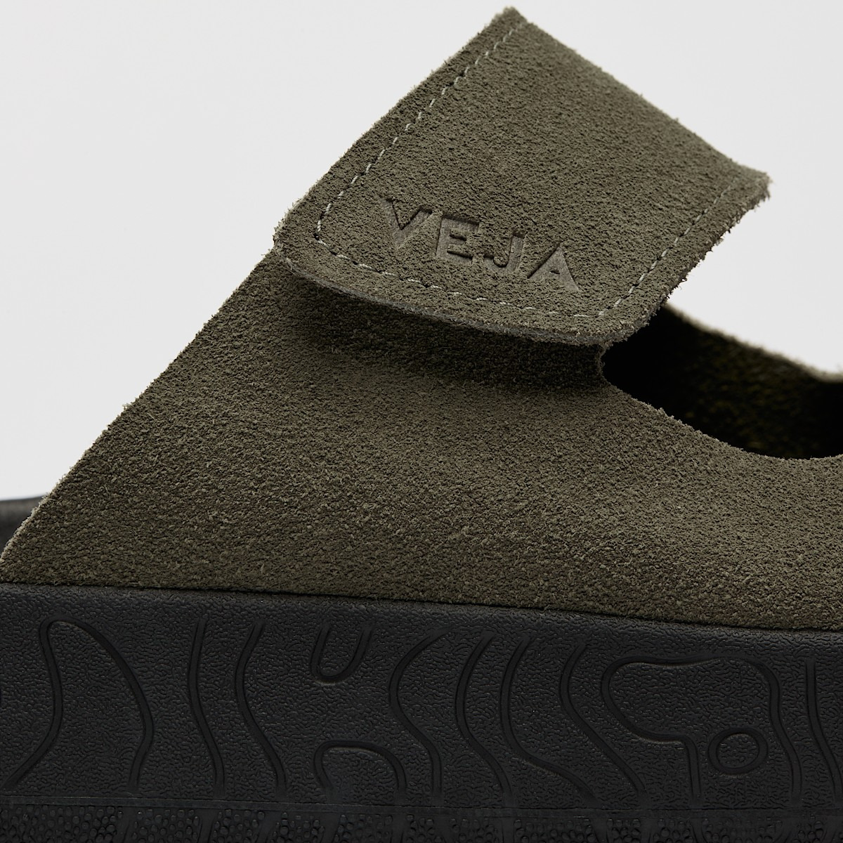 ETNA SUEDE KAKI BLACK - 3