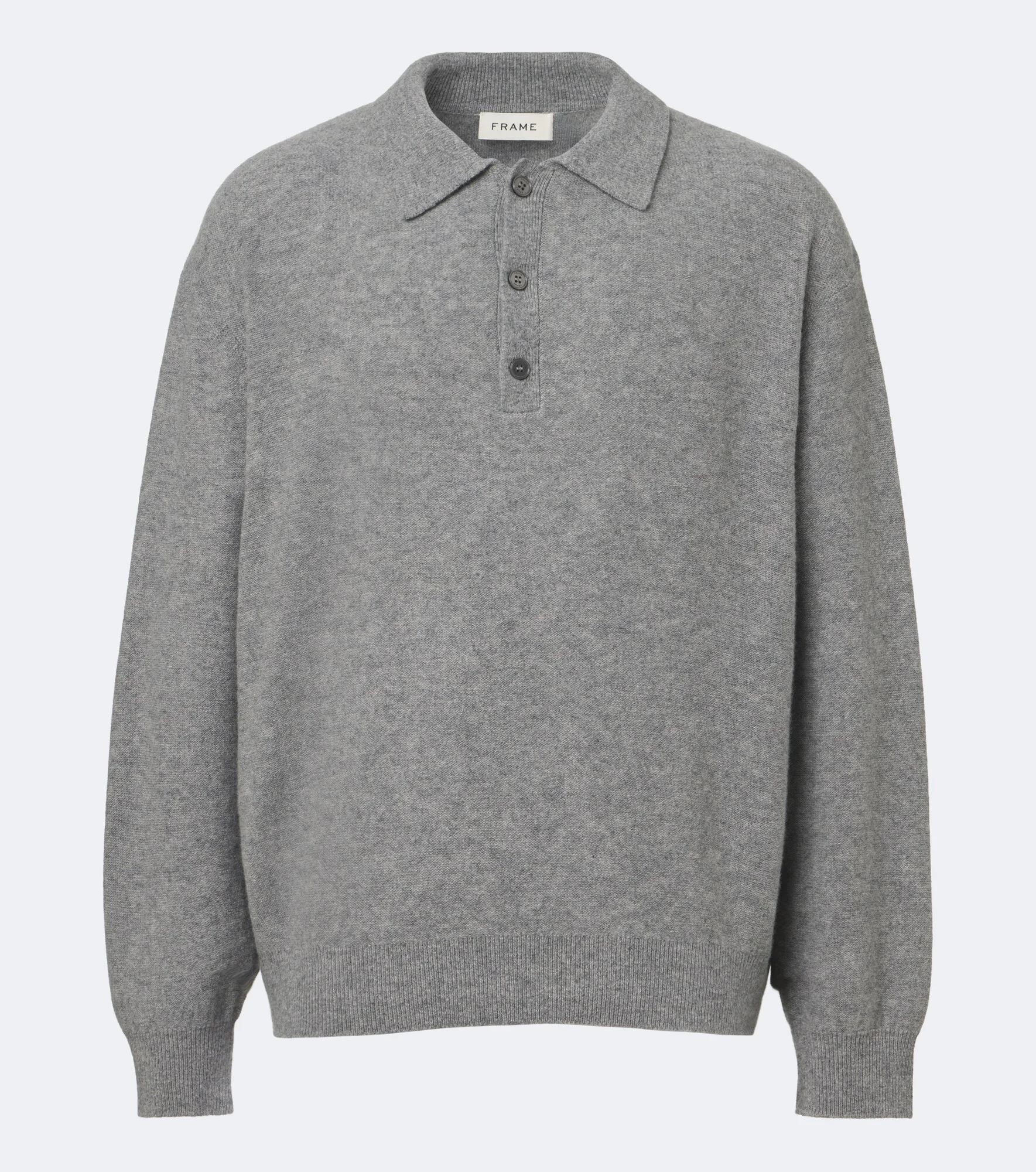 Wool polo sweater - 1
