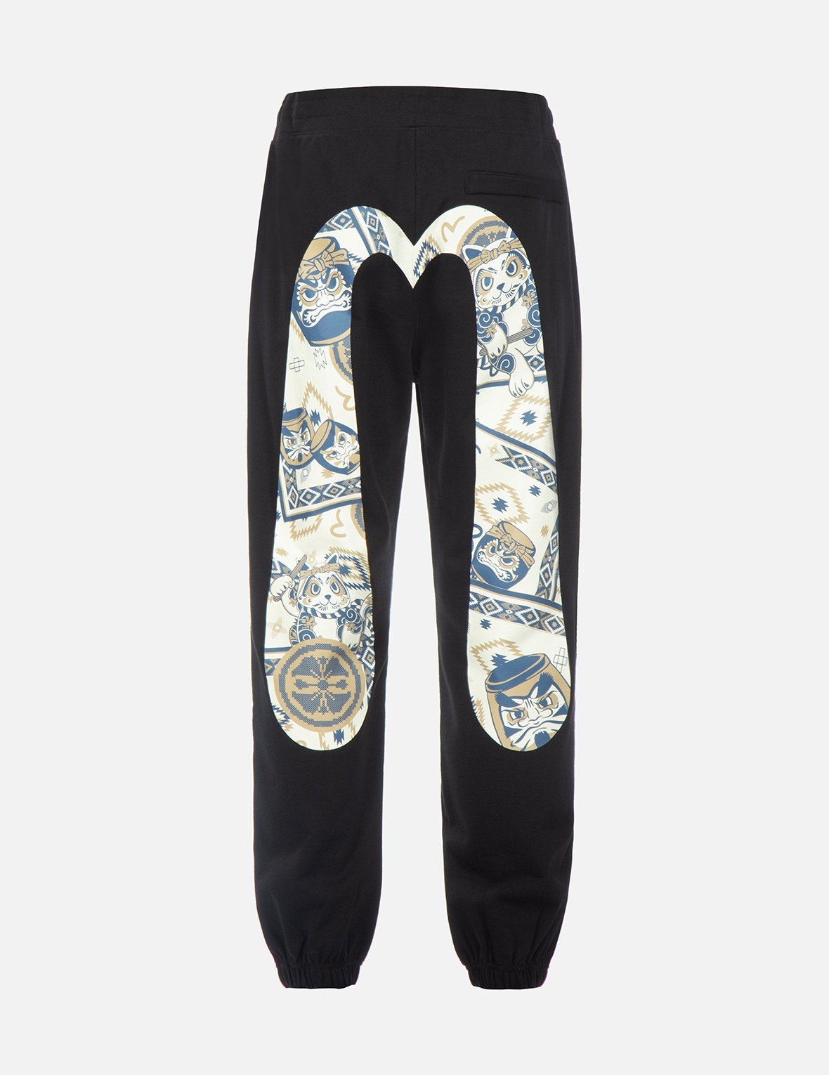 NOMADIC PATTERN AND DARUMA DAICOCK PRINT SWEATPANTS - 2