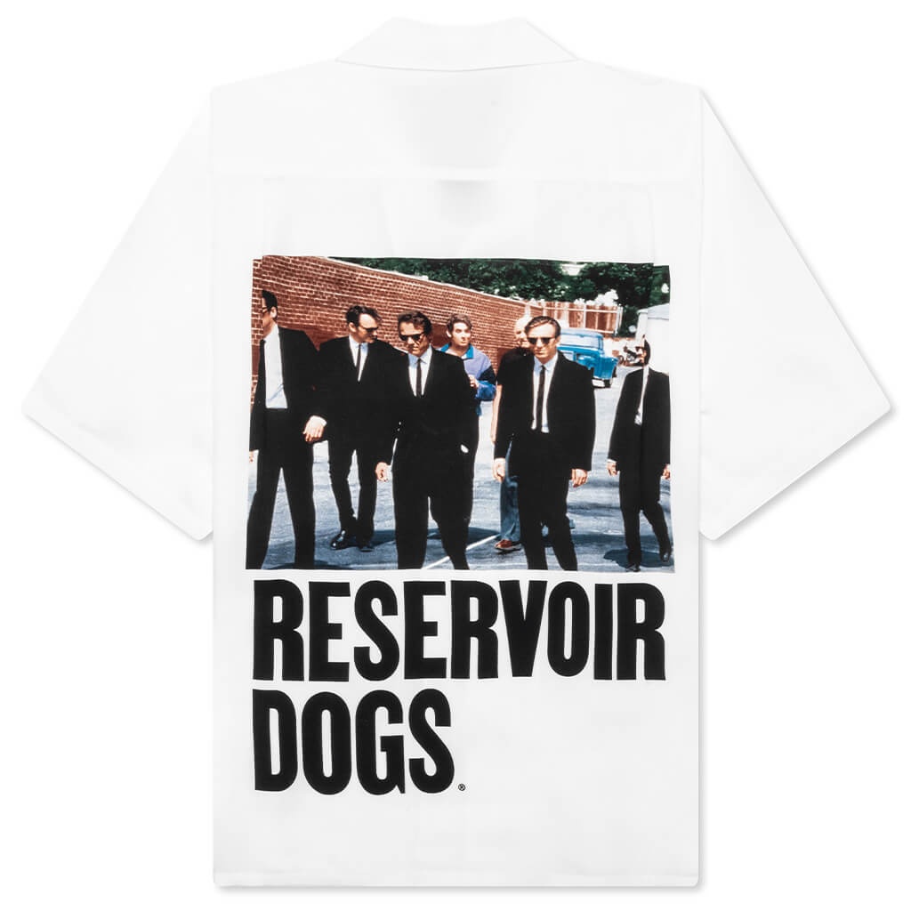 RESERVOIR DOGS S/S HAWAIIAN SHIRT TYPE-1 - WHITE - 2